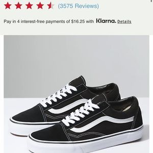 Black and White VANS, new, no tags, no flaws